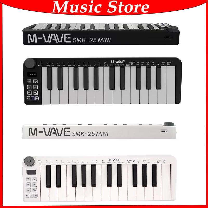 M-VAVE-Mini Teclado MIDI Recar – Midi Controller Pad recenzja i cena