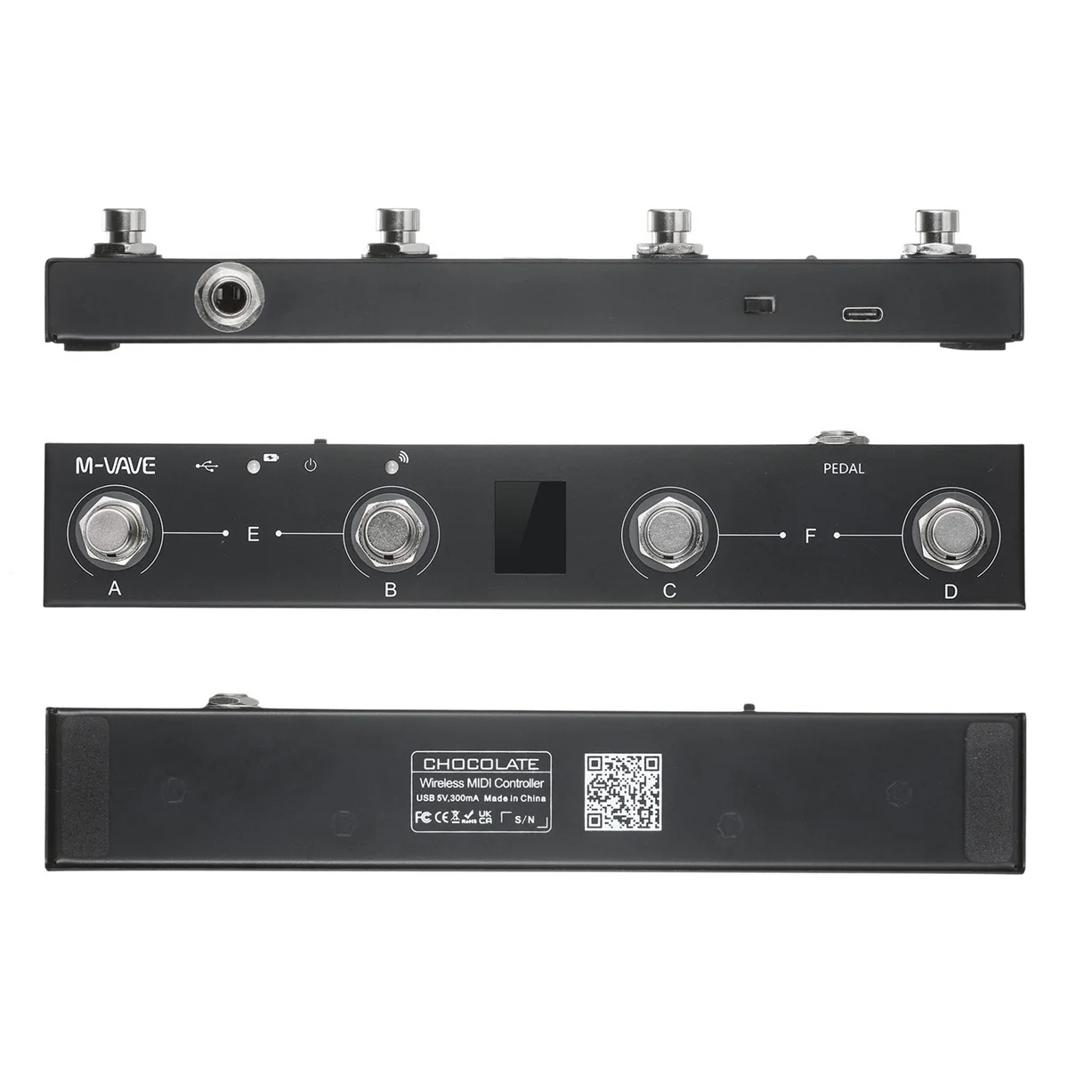 M-VAVE Czekoladowy Bluetooth M – Midi Controller Pad recenzja i cena